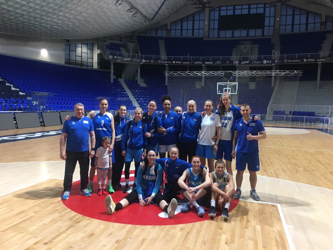 Жіноча національна збірна України розпочала підготовку до чемпіонату Європи